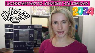 LOOKFANTASTIC 2024 ADVENT CALENDAR UNBOXING