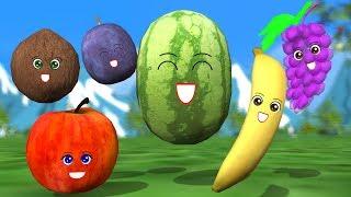 Learn Names of Fruits with the Baby Shapes | Noodle Kidz