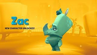 Zac the Rhino New Character Gameplay | Zooba