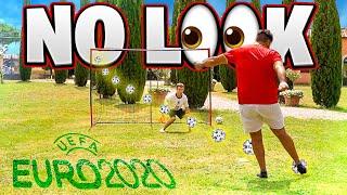 ️ EURO 2020 NO LOOK FOOTBALL CHALLENGE!!! w/Elites