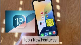 Top 7 neue Funktionen/ Änderungen in iOS 18