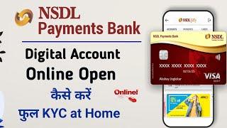 nsdl jiffy payments bank - nsdl payment bank zero balance account opening online