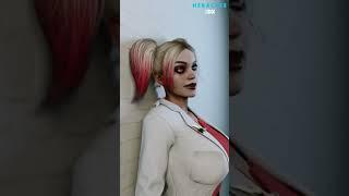 Supergirl & Harley Quinn | Injustice2 | 3D Animation #shorts #viral #tiktok