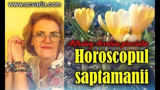 ⭐ HOROSCOPUL SAPTAMANII 29 MARTIE - 4 APRILIE 2021 cu astrolog ACVARIA