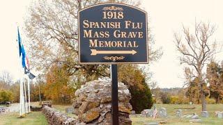 Spanish flu mass grave site necrophonics