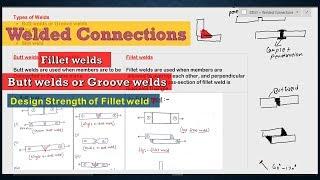 Welded Connection Design of Steel Structures | | Design and Drawing of Steel Structures | DDSS