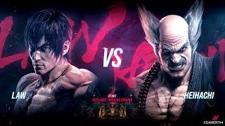 Tekken 8 - Law Vs. Heihachi (ULTRA HARD)