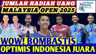 Menggiurkan! Jumlah Hadiah Uang Didapat Pemain Badminton MALAYSIA OPEN 2025