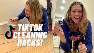 TIKTOK CLEANING HACKS | Testing Viral Cleaning Hacks | CLEANTOK