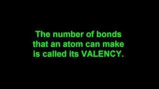 Oxygen, Nitrogen & Carbon and Covalent Chemical Bonds