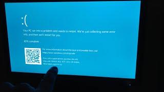 Your PC ran into a problem and needs to restart (Driver IRQL not less or equal, avgVmm.sys)