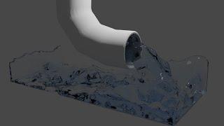 How to make a fluid simulation in blender 2 9