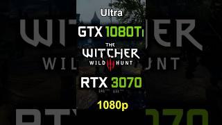 GTX 1080 Ti vs RTX 3070 in The Witcher 3: Wild Hunt | 1080p