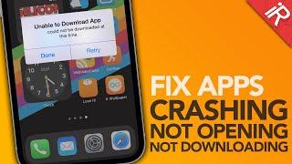 iPhone Apps Crashing or Not Downloading on iOS 14 - How To FIX It (2021)