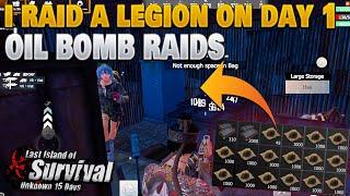 I Online Raid a LEGION on Day 1 SOLO PART 2 OB RAID  Last Island of Survival Last Day Rules Survival