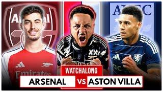 Arsenal 2-2 Aston Villa | Premier League | Watchalong W/ Troopz