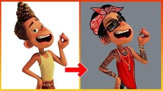 Luca Pixar Glow Up - Luca Disney Cartoon Art #2