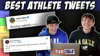 Best Athlete Tweets of All Time Tier List | NBA, NFL, NCAA Football & More