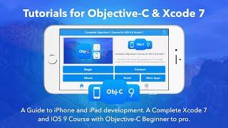 Objective-C Tutorials For Xcode 7 - iOS App Now Available