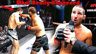 KNOCKOUT!!! What Really Happened (Sean Strickland vs Abus Magomedov)