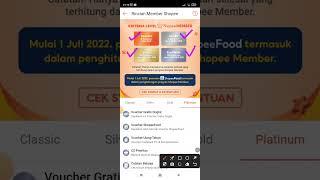 Apa Itu Member Shopee Classic, Silver, Gold Platinum