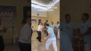 Meu filho Ângelo aprendendo capoeira