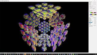 7 dimensional Rubiks cube solved (epilepsy warning)