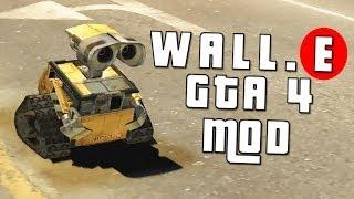 Grand Theft Auto IV  - WALL-E (MOD) HD