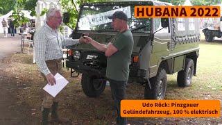 Schwäbische Erfinderwerkstatt Udo Röck: Pinzgauer Geländefahrzeug, 100 % elektrisch