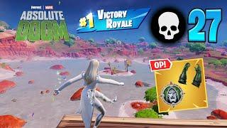 27 Elimination Solo vs Squads Win (NEW Fortnite Season 4 Gameplay)