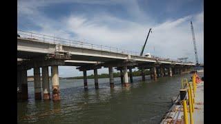 Construction of Mwache bridge in Mombasa completed