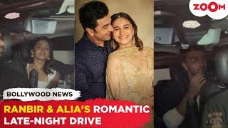 Ranbir Kapoor and Alia Bhatt CAUGHT on a romantic late-night drive: Here are the FUN details!