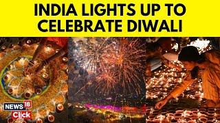 Diwali 2024 | People Across India Celebrate The Festival Of Lights With Pomp | Diyas | N18V