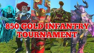 850 Gold Infantry Tournament. Total War Warhammer 3