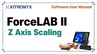 [ForceLAB 2] Z Axis Scaling - Z축 디스플레이 제어 사용법