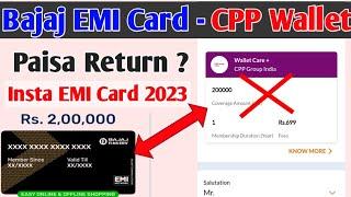CPP Group India | CPP Wallet | Wallet Care + cpp group india | Bajaj EMI card