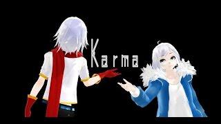 【MMD】【Undertale -Sans Papyrus】Karma【DL】