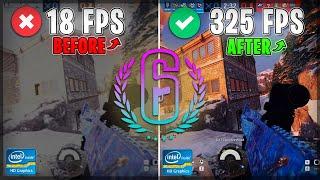 How To FIX FPS DROPS, LAGS & INPUT LATENCY in RAINBOW SIX: SIEGE!