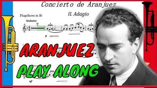 Concierto de Aranjuez - Adagio (Trumpet Accompaniment, Play-Along, Backing Track PDF SHEET MUSIC)