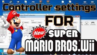 Keyboard Controller Settings for New Super Mario Bros Wii on Dolphin Emulator