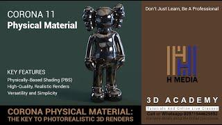 Corona Physical Material: The Key To Photorealistic 3d Renders (Malayalam)