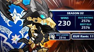 I Went Mordex and Won EVERY Game in Brawlhalla Ranked