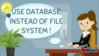 Database vs file system