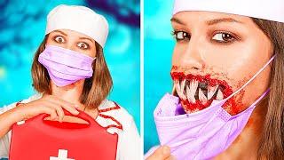 COOL HALLOWEEN MAKEUP & COSTUMES IDEAS || Spooky DIY Tutorials! Trick or Treat Stories by 123 GO!