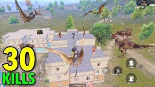 30 KillsREALLY MY BEST GAME in DINOSAUR MODWatch This!! | PUBG Mobile