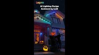 Trick or Treat Your Way to Spooky Lighting with Lepro AI Lighting Design Assistant! 