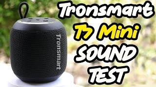 Tronsmart T7 Mini Portable TWS Bluetooth 5.3 Speaker with Balanced Bass BASS TEST