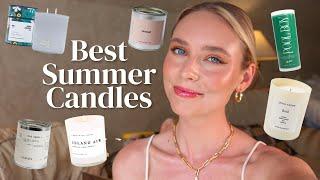 My Favorite Spring & Summer Candles! Beachy, fruity, fresh, floral, green, & gourmand