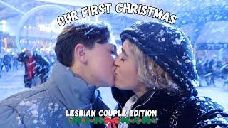 our first Christmas together | Christmas Day vlog feat. Millie Mclay | LGBT+ couple