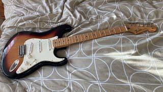 Fender Standard Stratocaster Mexican Sunburst (review/demo) Like and Subscribe